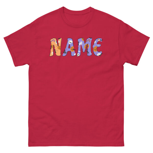 Custom Halloween name Unisex classic tee - Image 6