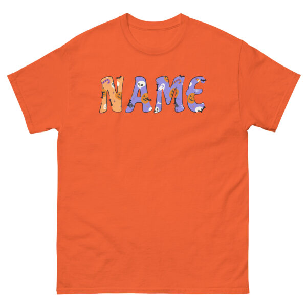 Custom Halloween name Unisex classic tee - Image 7