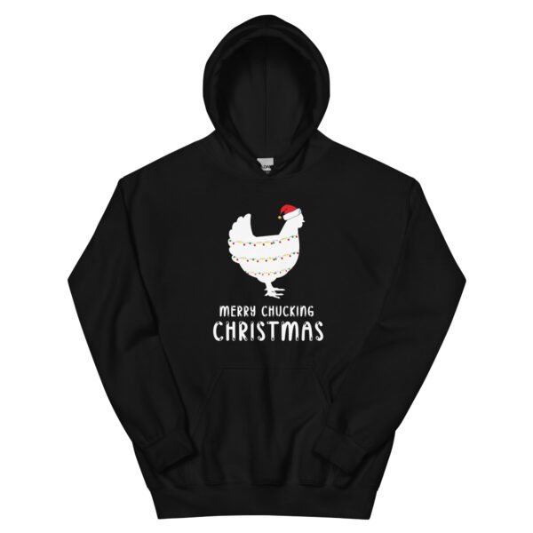 Merry chucking Christmas chicken Unisex Hoodie, Merry chucking, Christmas chicken, Unisex Hoodie, Merry chucking, Christmas chicken Unisex Hoodie,