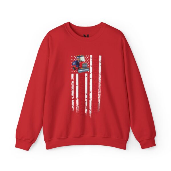 Trump's Snowflake Removal Service Funny Donald Trump Sweatshirt - Image 4