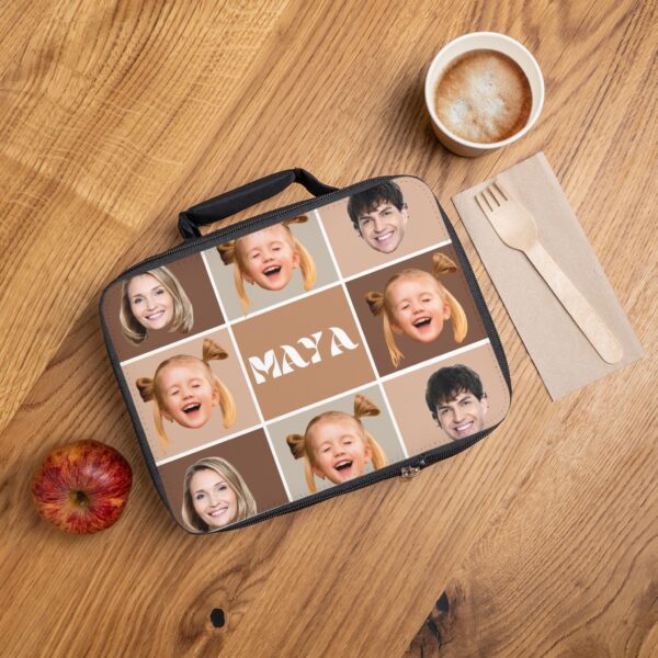 custom photo lunch box with Fun Faces - Image 4