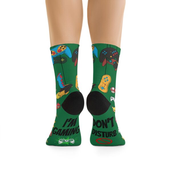 Don't Disturb I'm Gaming Fun Gamer Socks