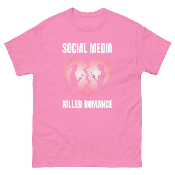 social media killed romance Unisex classic tee - Image 15