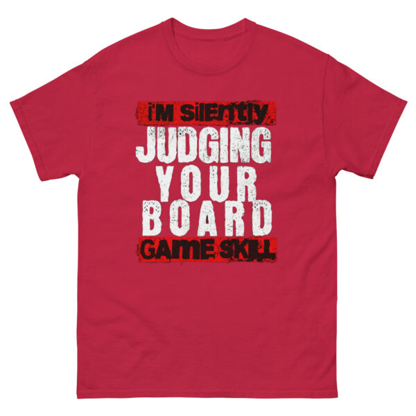 I'm Silently Judging Your Board Game Selection Unisex classic tee - Image 9