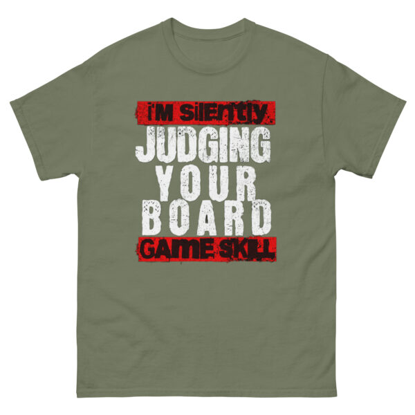 I'm Silently Judging Your Board Game Selection Unisex classic tee - Image 15