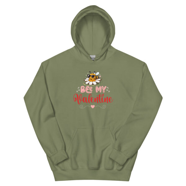 bee my valentine Unisex Hoodie - Image 11