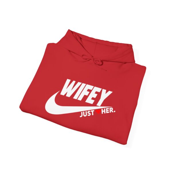 Wifey Just Her Hoodie - Unisex Heavy Blend Sweatshirt - Image 16