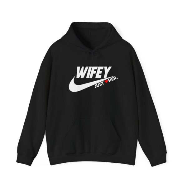 Wifey Just Her Hoodie - Unisex Heavy Blend Sweatshirt - Image 5