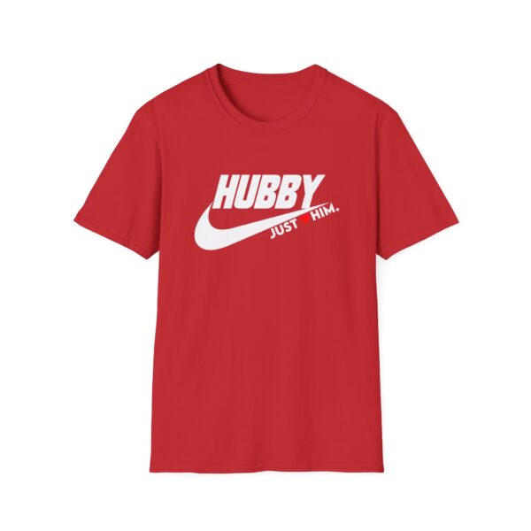 Hubby Just Him Unisex Softstyle T-Shirt – Perfect Gift for Him - Image 13