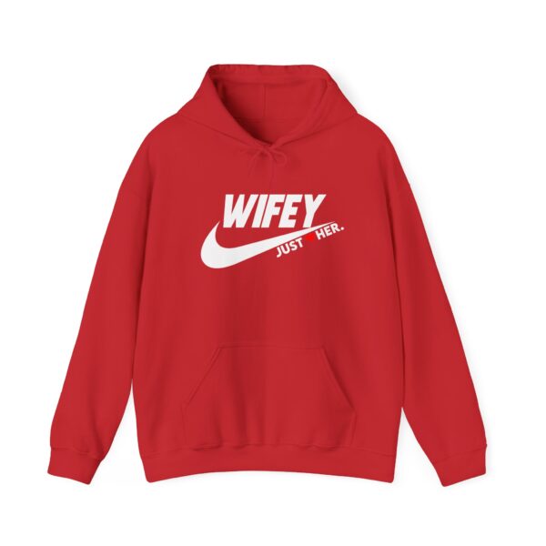 Wifey Just Her Hoodie - Unisex Heavy Blend Sweatshirt - Image 13