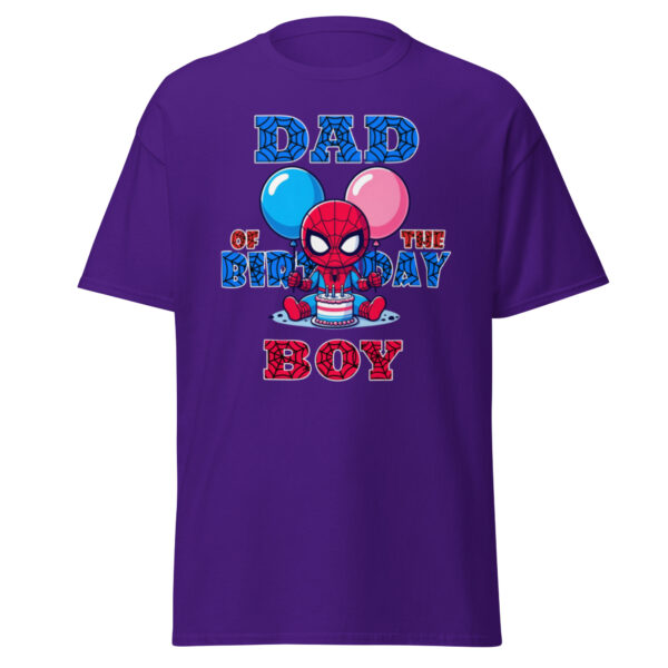 Spider Birthday Shirt, Personalized Spider Birthday Shirt, Customized Spider Shirt, Family matching shirts, Toddler birthday shirt, Family matching birthday shirt, Unisex classic tee - Image 6