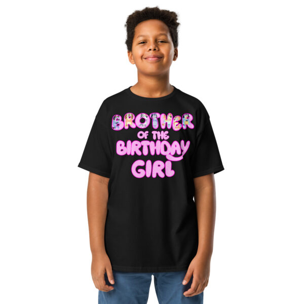 Custom birthday girl shirt, add name and age, family matching birthday, custom t-shirts birthday girls, Handmade decorated shirt, Youth classic tee