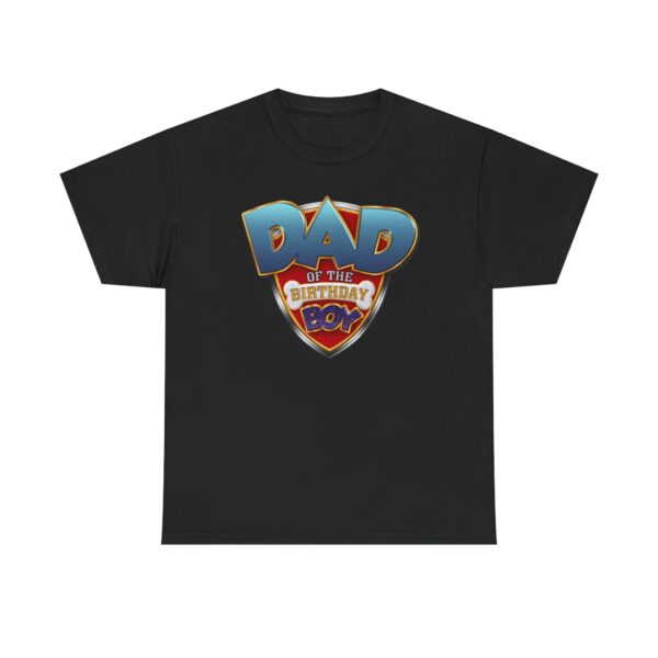 Dad of the Birthday Boy Unisex Heavy Cotton Tee – Perfect Holiday Gift for Celebrations - Image 6