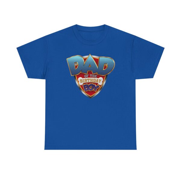 Dad of the Birthday Boy Unisex Heavy Cotton Tee – Perfect Holiday Gift for Celebrations - Image 14