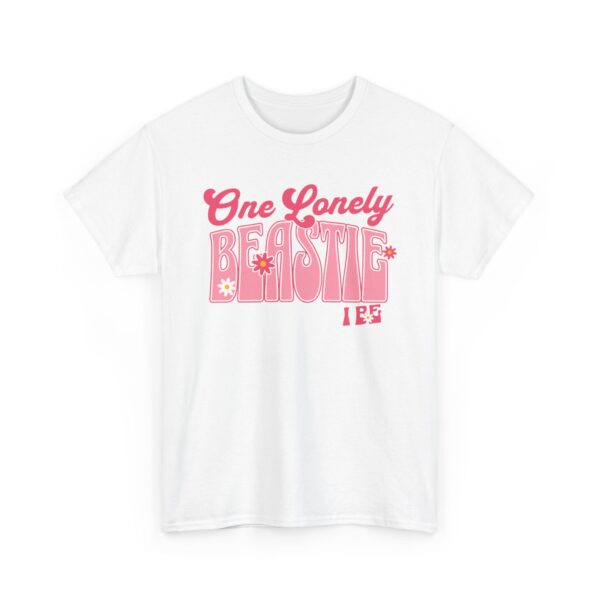 One Lonely Beast Unisex Heavy Cotton Tee - Playful Graphic T-Shirt for Casual Vibes - Image 3