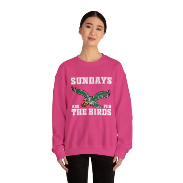 Sundays Are For The Birds Sweatshirt - Unisex Heavy Blend Crewneck for Football Fans - Image 24