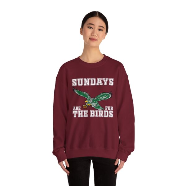 Sundays Are For The Birds Sweatshirt - Unisex Heavy Blend Crewneck for Football Fans - Image 28