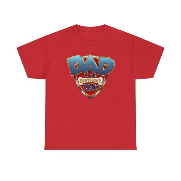 Dad of the Birthday Boy Unisex Heavy Cotton Tee – Perfect Holiday Gift for Celebrations - Image 22