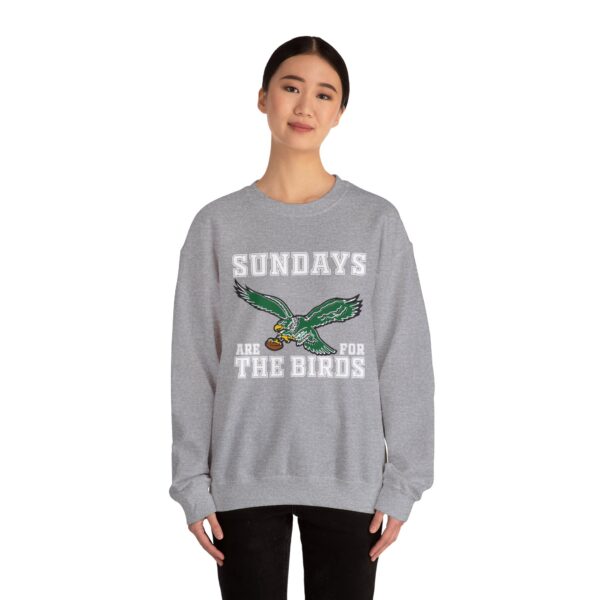 Sundays Are For The Birds Sweatshirt - Unisex Heavy Blend Crewneck for Football Fans - Image 8