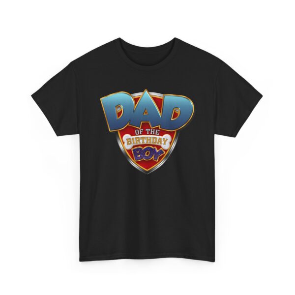 Dad of the Birthday Boy Unisex Heavy Cotton Tee – Perfect Holiday Gift for Celebrations - Image 8