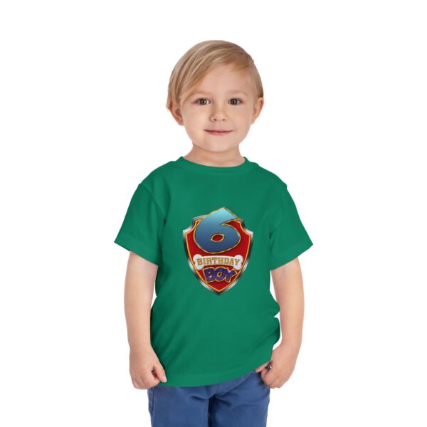 Birthday Boy Toddler Tee - 6th Birthday Celebration Shirt - Image 11