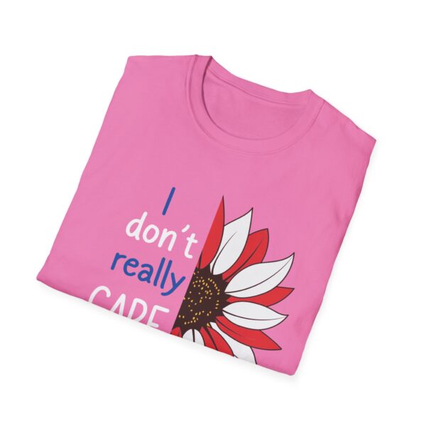 Unisex Softstyle T-Shirt - "I Don't Really CARE Margaret" - Fun Floral Graphic Tee - Image 20