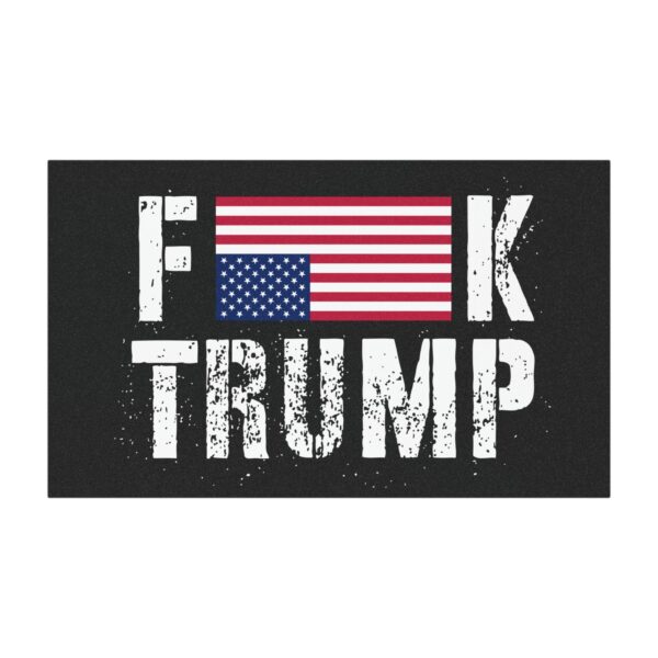 F*CK Trump Car Magnet - Bold Political Statement for Activists - Image 2