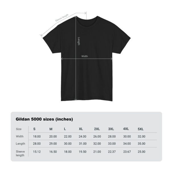 Bold Statement Unisex Heavy Cotton Tee - F**K Design with American Flag - Image 5