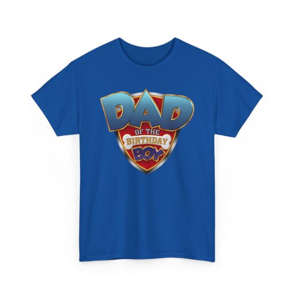 Dad of the Birthday Boy Unisex Heavy Cotton Tee – Perfect Holiday Gift for Celebrations - Image 16