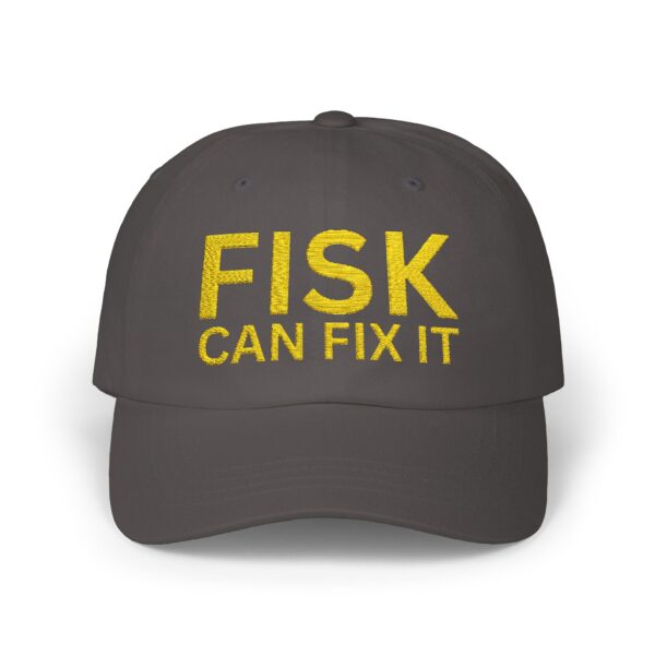 FISK Can Fix It Classic Dad Cap - Casual White Baseball Hat - Image 33