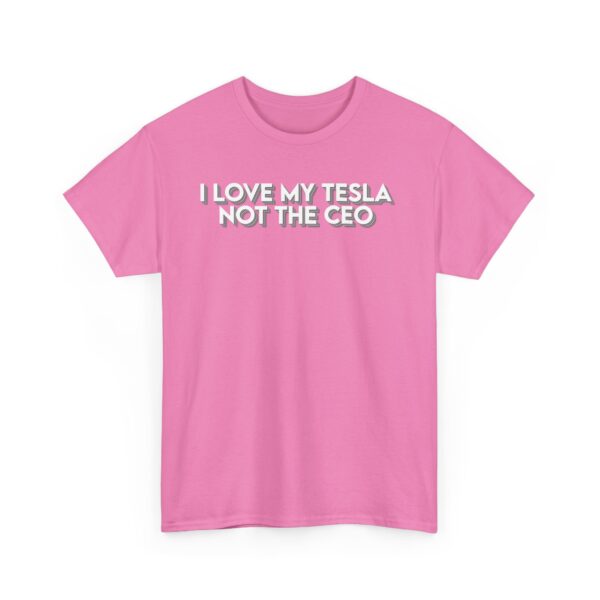 I LOVE MY TESLA THE CEO Unisex Heavy Cotton Tee - Perfect for Tesla Fans - Image 15