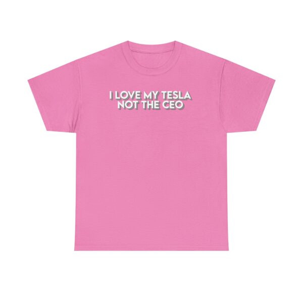I LOVE MY TESLA THE CEO Unisex Heavy Cotton Tee - Perfect for Tesla Fans - Image 13