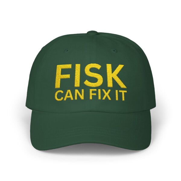 FISK Can Fix It Classic Dad Cap - Casual White Baseball Hat - Image 21