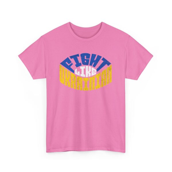 Fight Like Ukrainian Unisex Heavy Cotton Tee,  Ukraine Graphic T-Shirt - Image 39