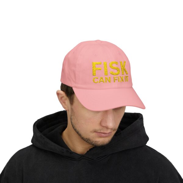 FISK Can Fix It Classic Dad Cap - Casual White Baseball Hat - Image 39