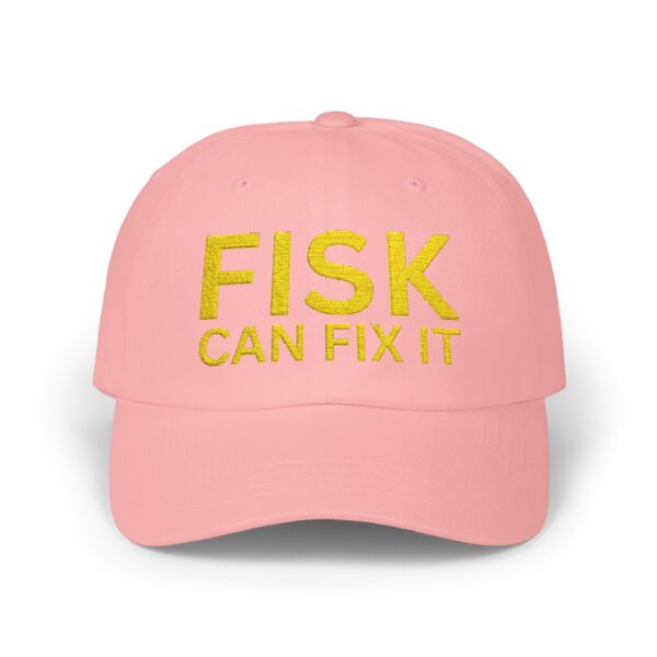 FISK Can Fix It Classic Dad Cap - Casual White Baseball Hat - Image 37