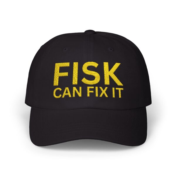 FISK Can Fix It Classic Dad Cap - Casual White Baseball Hat - Image 29