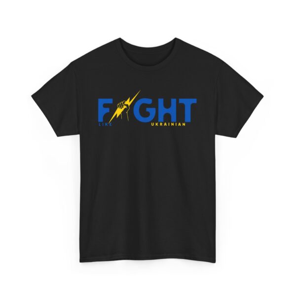 Copy of Fight Like Ukrainian Unisex Heavy Cotton Tee - Fight for Ukraine Graphic T-Shirt