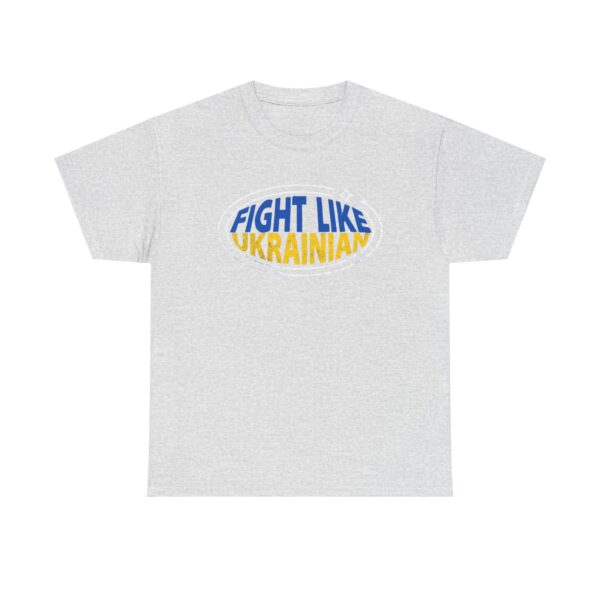 Fight Like Ukrainian Unisex Heavy Cotton Tee - Support Ukraine T-Shirt - Image 5