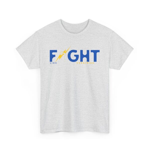 Copy of Fight Like Ukrainian Unisex Heavy Cotton Tee - Fight for Ukraine Graphic T-Shirt - Image 7