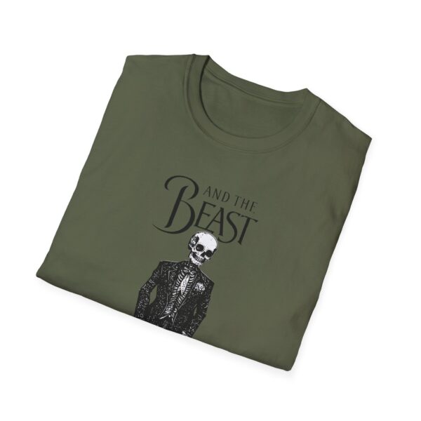 Skeletal Beast Graphic T-Shirt - Unisex Softstyle Tee for Halloween & Casual Wear - Image 28