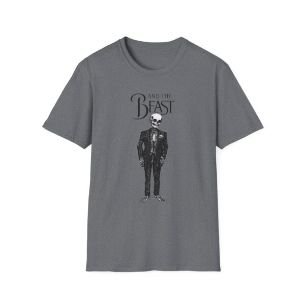 Skeletal Beast Graphic T-Shirt - Unisex Softstyle Tee for Halloween & Casual Wear - Image 29