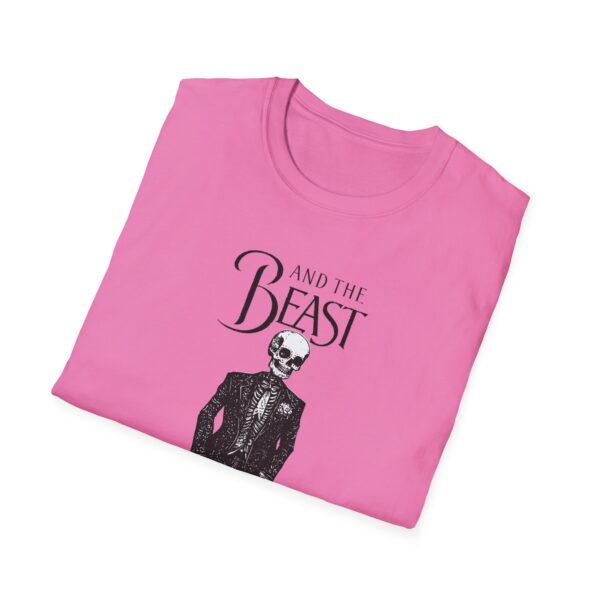 Skeletal Beast Graphic T-Shirt - Unisex Softstyle Tee for Halloween & Casual Wear - Image 19