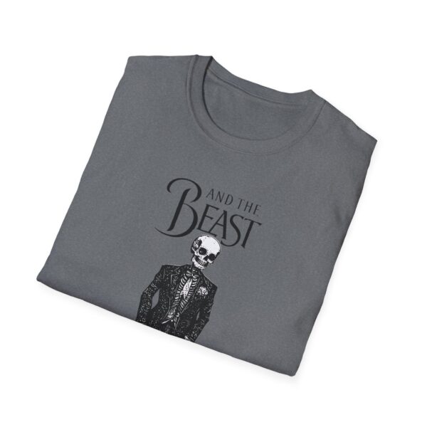 Skeletal Beast Graphic T-Shirt - Unisex Softstyle Tee for Halloween & Casual Wear - Image 32