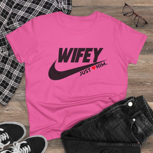 Wifey Graphic Tee - Perfect Gift for Partners and Everyday Wear - Image 4