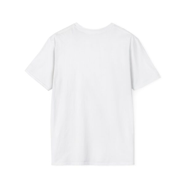 Skeletal Beauty Graphic T-Shirt - Unisex Softstyle Tee for Halloween & Casual Wear - Image 2