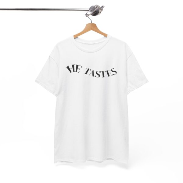 He tates funny couple matching t-shirt, Sinners movie funny couple Unisex Heavy Cotton Tshirt - Image 2
