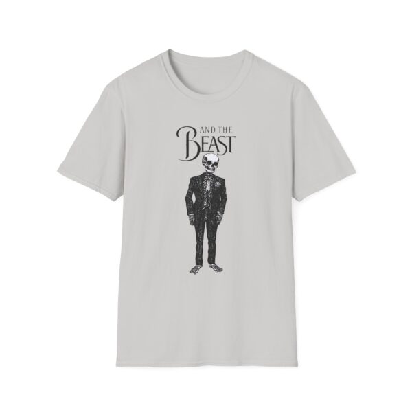 Skeletal Beast Graphic T-Shirt - Unisex Softstyle Tee for Halloween & Casual Wear - Image 21