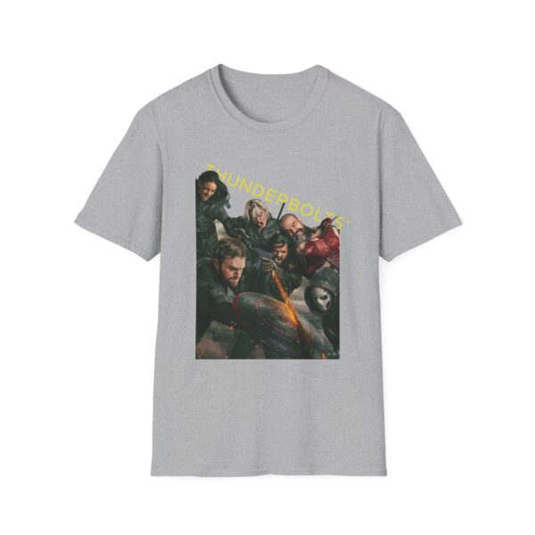 D3 Thunderbolts Unisex Softstyle T-Shirt - Superhero Team Tee - Image 6