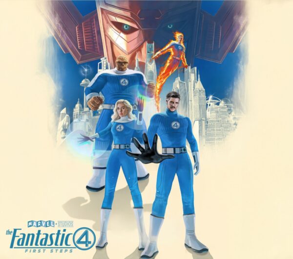The Fantastic Four movie 20oz Skinny Tumbler Wrap - Image 4